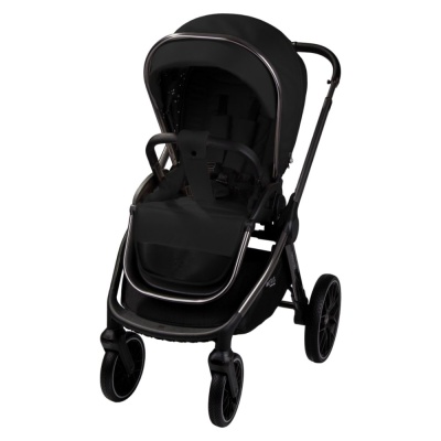 Коляска 2 в 1 Amarobaby Motus Premium Ecco чёрный 02