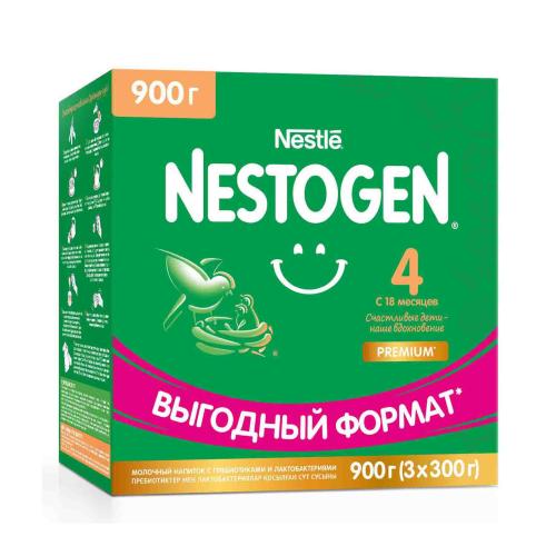 Cухой напиток молочный детское молочко Nestogen 4 900г Nestle