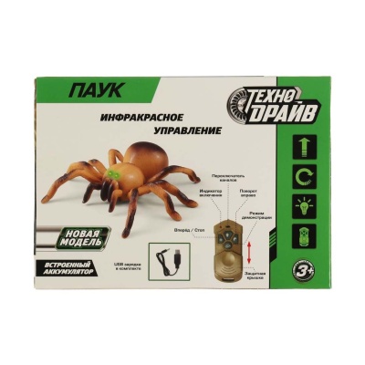 Игрушка Паук на радиоуправлении Технодрайв 1807F238-R