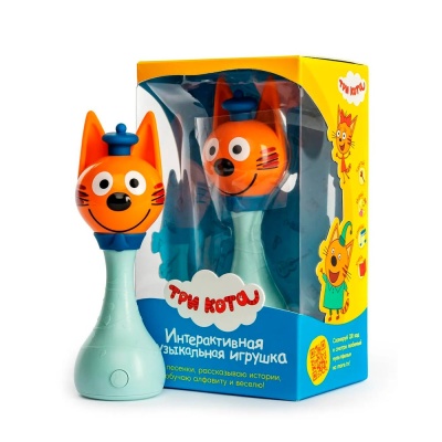 Интерактивная музыкальная игрушка Коржик Три Кота Alilo 60048