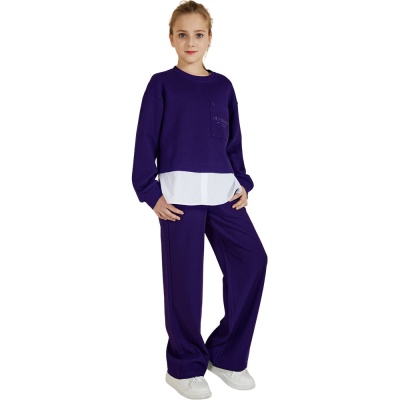 Джемпер школьный Deloras 63967G синий 02