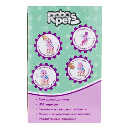 Интерактивная игрушка Робо Единорог розовый 1toy Т16803 фото 3