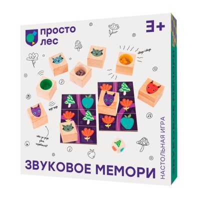 Акустическая игрушка Звуковое мемори Простые правила BD-1005