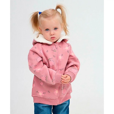 Толстовка утеплённая для девочки Tuffy 2304 лиловая 3