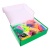 Аквамозаика 24 цвета 4200 бусин с трафаретами Brauberg Kids 664916