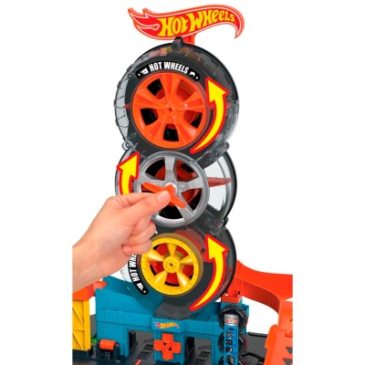 Гараж Мастерская Крутой поворот Hot Wheels HDP02 3