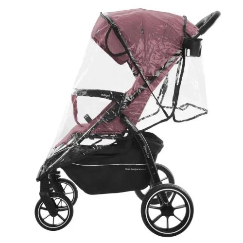 Коляска прогулочная Indigo Epica Lux S розовый фото 5