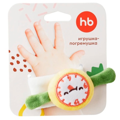 Игрушка погремушка Часики Happy Baby 330713 5