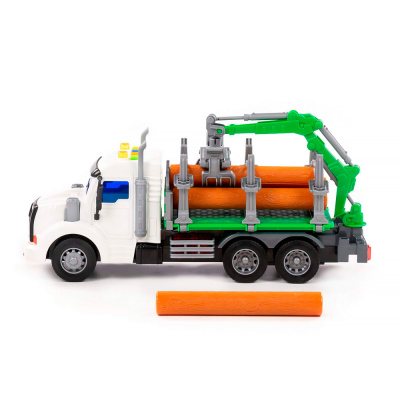 Автомобиль лесовоз инерционный Полесье 96180 2