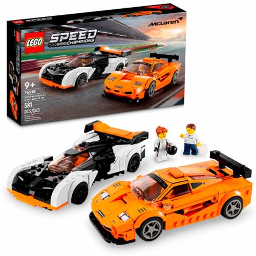 Конструктор Lego Speed Champions McLaren Solus GT и McLaren F1 LM 76918 фото 6