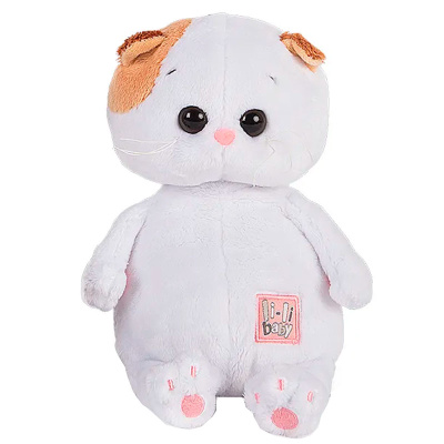 Мягкая игрушка Кошечка Ли-Ли baby в платье с вязаным цветочком Budi Basa LB-013 5