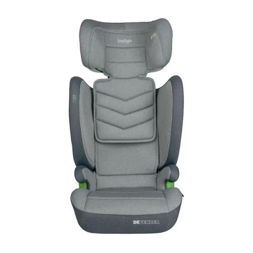 Автокресло Indigo Defender I-Size IsoFix светло-серый фото 6
