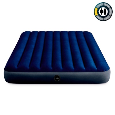 Надувной матрас с подушками и насосом 152 x 203 x 25 см Intex 64765 3