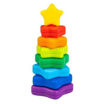 Пирамидка без стержня Звезда Bondibon ВВ5951