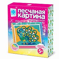 Набор для творчества Песчаная картина Павлин Фантазер 407212
