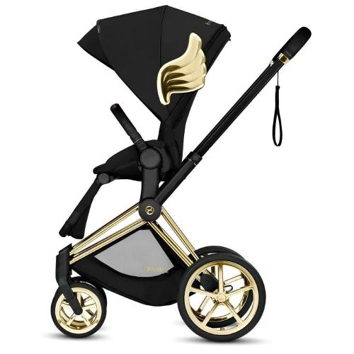 Коляска с прогулочным блоком и рамой Cybex PRIAM IV FE JS Wings фото 12