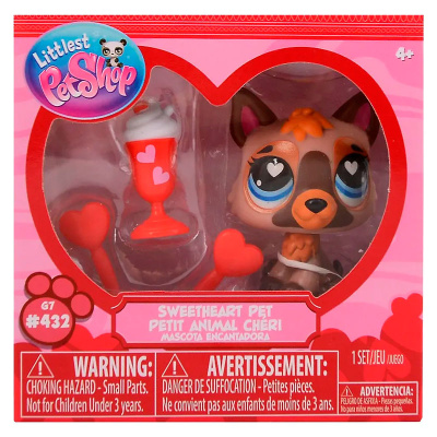 Игровой набор Littlest Pet Shop Праздники День Святого Валентина Немецкая овчарка Hasbro 01117_LPS 2