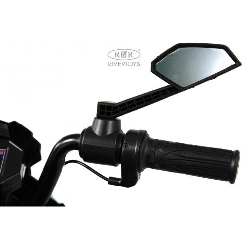 Детский электромотоцикл RiverToys C111MC зелёный фото 7