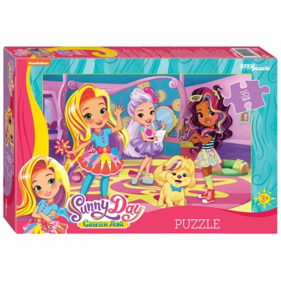 Макси пазл для маленьких детей Sunny Day 35 элементов Step puzzle 91252 1