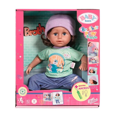 Кукла Братик 43 см Zapf 42005 4