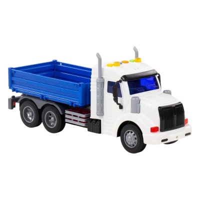 Машинка инерционная Грузовик бортовой Профи Полесье 91680 04