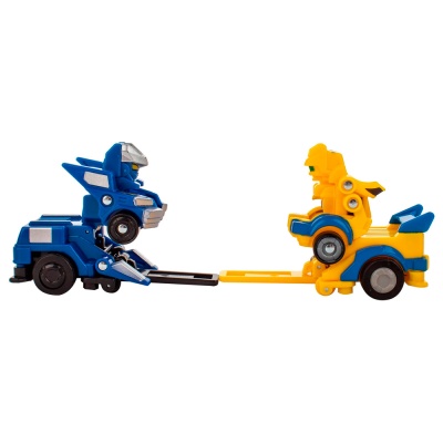 Набор Машинки трансформеры Thunder Cross и Ultra Jumper Flip Changer KiddiePlay 106011 3