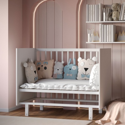 Детская кроватка Incanto Vikki белый 02