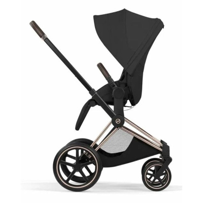 Коляска 2 в 1 Cybex Priam V Style Rosegold Sepia Black