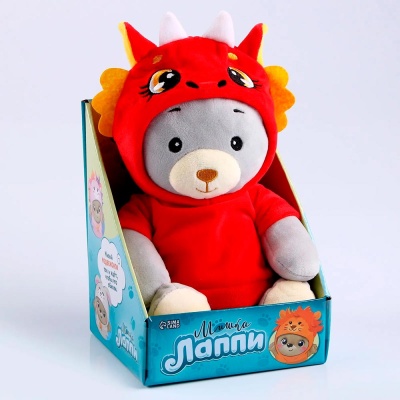Мягкая игрушка Мишка Лаппи в костюме Дракоона 22 см Наша игрушка 9417112 4