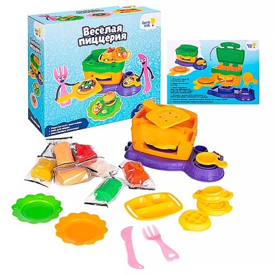 Набор для лепки Тесто пластилин Веселая пиццерия Genio Kids TA2103 3