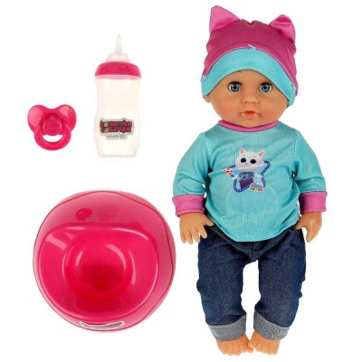 Интерактивный пупс Малышка 25 см Карапуз Y25EV-DP-CD-RU 01