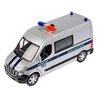 Машинка металлическая Renault Master Полиция Технопарк MASTER-14SLPOL-SR