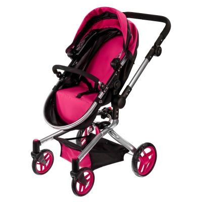 Коляска для кукол трансформер Рыжий кот 9695A 4