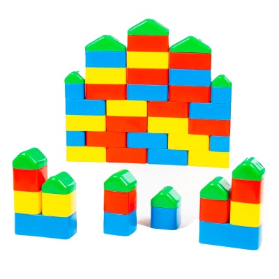 Конструктор для малышей Беби 132 элемента Полесье 53633 1