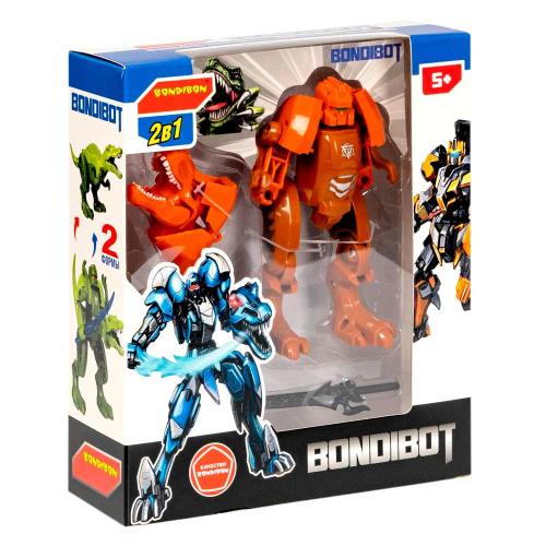 Трансформер Bondibot Робот с мечом Тираннозавр Bondibon ВВ5673 фото 4