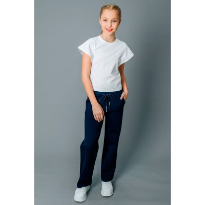 Блузка школьная для девочки Deloras Z64266SF молочная 2