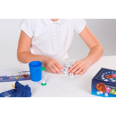 Настольная игра Кроссворд Удачи Синий Биплант 10038