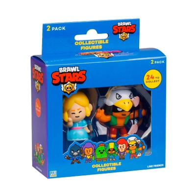 Коллекционные фигурки Brawl Stars Пайпер и Бо 5 см PMI BRW2015F 4