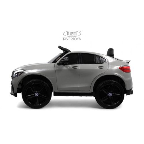 Детский электромобиль RiverToys X001XX серый фото 3