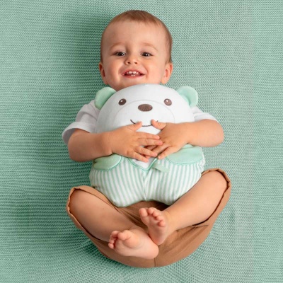 Игрушка мягкая музыкальная ночник Милый мишка Chicco 00012266000000