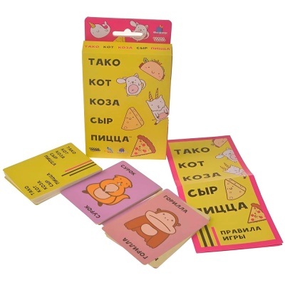 Настольная игра Тако кот коза сыр пицца Hobby World 915535