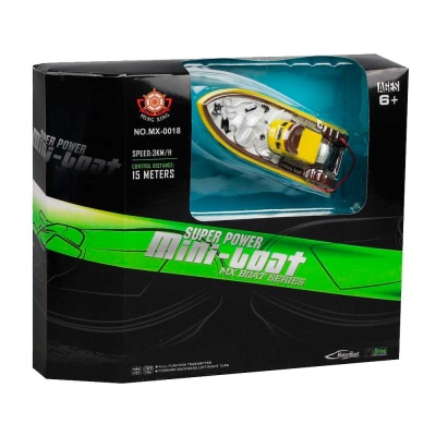 Катер на радиоуправлении MX Fishing boat Наша игрушка MX-0018-10