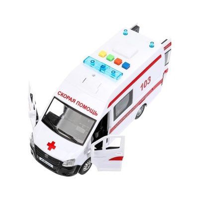 Инерционная модель Газель Next Скорая Технопарк NEXTVAN-22PLAMB-WH (36)