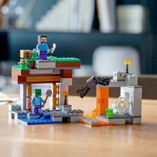 Конструктор Lego Minecraft Заброшенная» шахта Lego 21166 фото 3