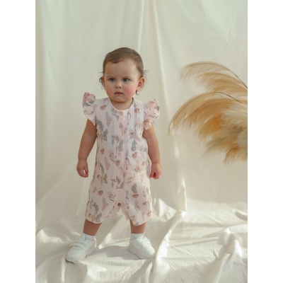 Песочник для девочки Цветы с птичками и клубничками Little Star 30172 03