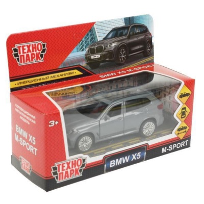 Машина металлическая BMW X5 M-SPORT 12 см Технопарк X5-12-GY 2