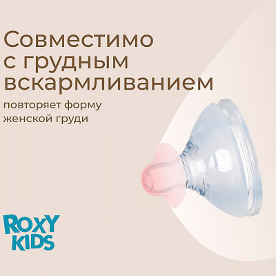 Бутылочка для кормления 120 мл от 0 месяцев Roxy-Kids RBTL-001-BGR 5