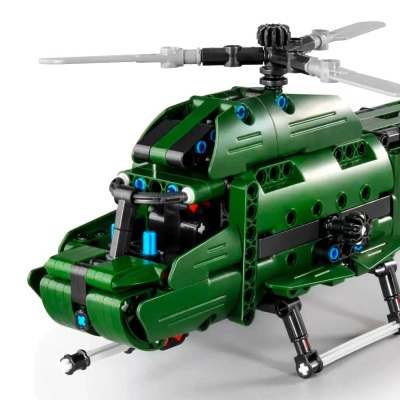 Конструктор 2 в 1 Военный вертолет IM.Master 6809_MK 2