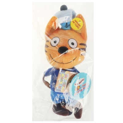 Мягкая озвученная игрушка Три Кота Коржик 14 см Мульти-Пульти A20157-14B01 05