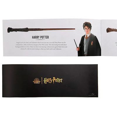 Волшебная палочка Гарри Поттер версия с подставкой Cinereplicas Harry Potter CR6602 4